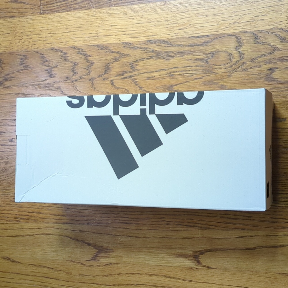 NIB FARM Rio Slide Sandals Adidas Collaboration Women's Size 10 Blue Beach Print - Picture 10 of 14